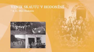 Vznik Skautu v Hodoníně