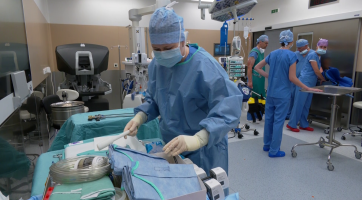 Centrální operační sály a centrální sterilizace v KNTB