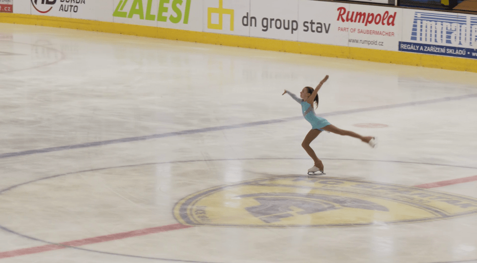 Krasobruslařské naděje se představily ve Velké ceně