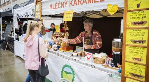 Na Dni Zlínského kraje se vyhlašovala soutěž o Regionální potravinu