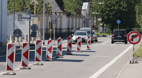 Oprava plynového potrubí ve Veselí brzdí dopravu