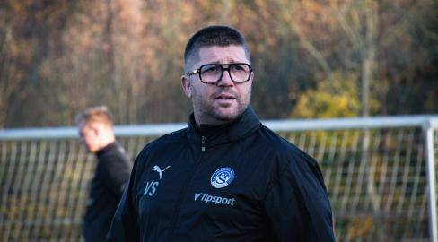 Věřím, že hráči ukážou charakter, říká dočasný trenér Slovácka Veliče Šumulikoski