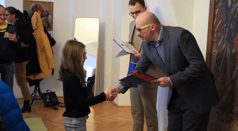 Na radnici dorazili nejlepší závodníci z Atletického klubu Kyjov 