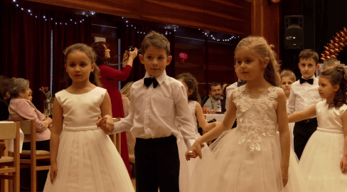 Malé dámy a gentlemani ovládli taneční parket