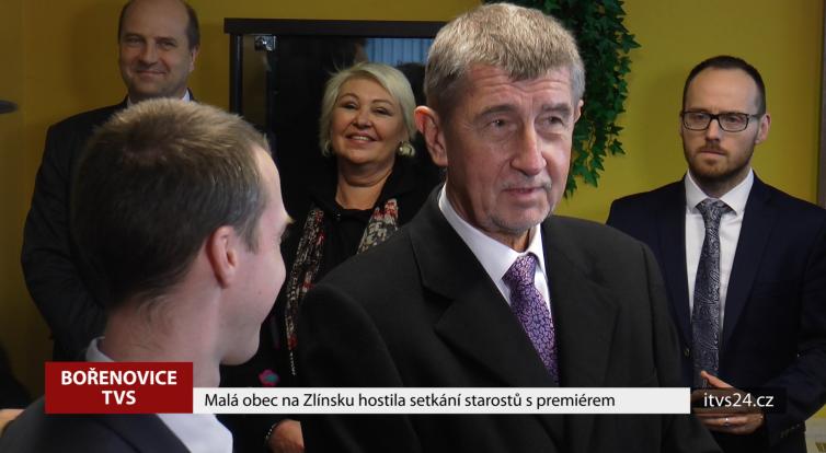 Malá obec na Zlínsku hostila setkání starostů s premiérem