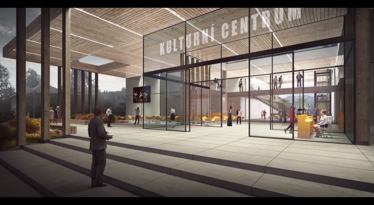 Stavba nového kulturního centra v Rožnově pod Radhoštěm bude pokračovat. Ale jinak, než bylo původně v plánu