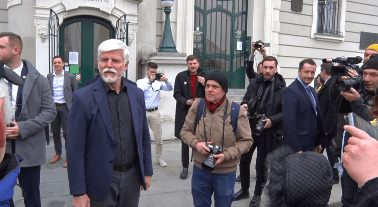 Město navštívil prezident ČR Petr Pavel