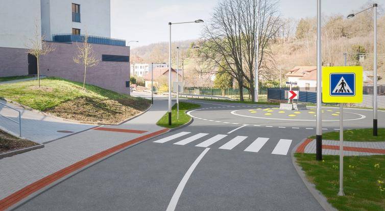 Na Jižních Svazích vznikne nová okružní křižovatka