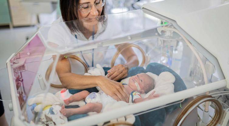 Vojtovu metodu cvičí v Baťově nemocnici i s nedonošenými dětmi