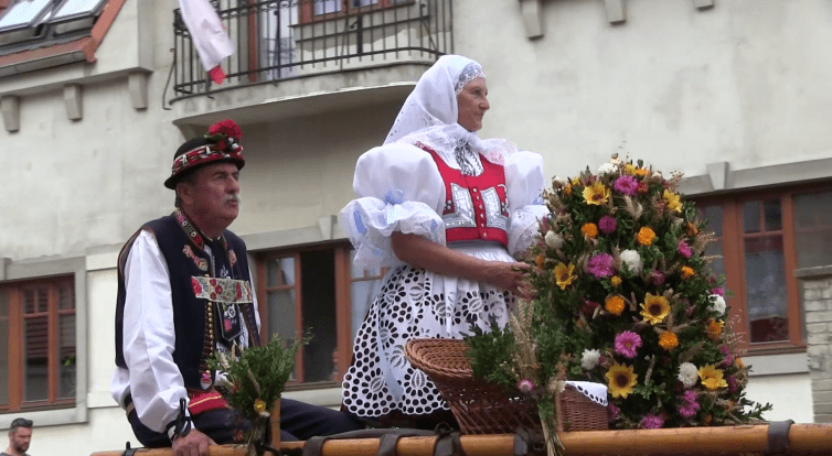 Neděle na Kyjovských letních slavnostech patřila dožínkám a mši