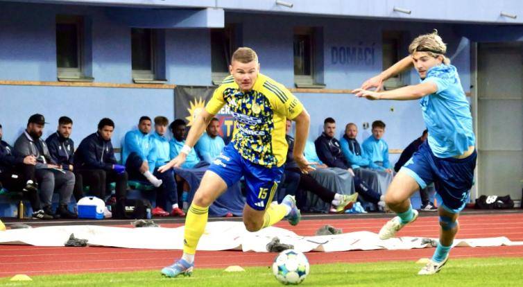 Zlín zvládl pohár s Ústím nad Labem. Postup vystřelil mladík Bránecký
