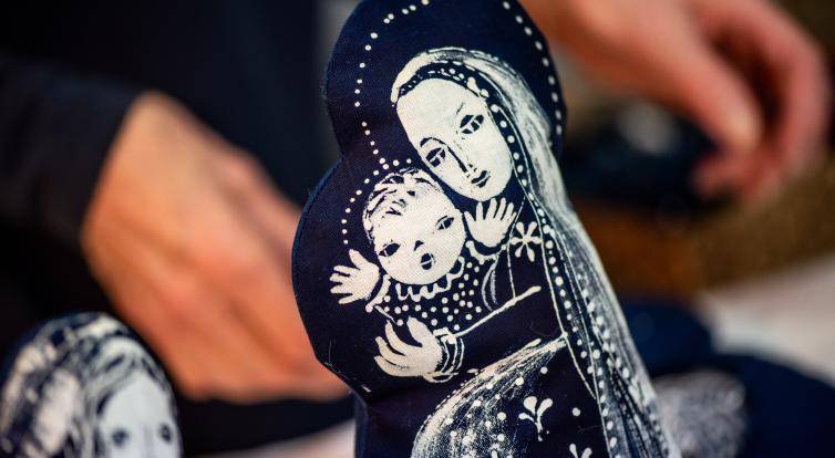 V hlavní roli modrotisk. Muzeum Kroměřížska zve na vánočně laděnou výstavu