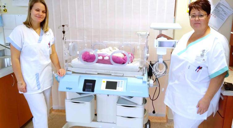 Nemocnice ve Valašském Meziříčí má nový špičkový inkubátor