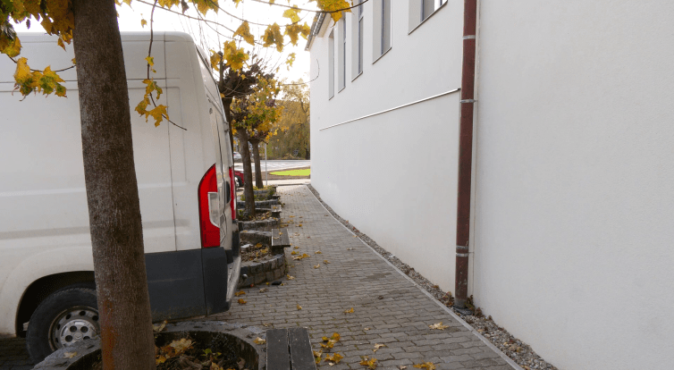 Orlovna v centru Slavičína září novou zateplenou fasádou