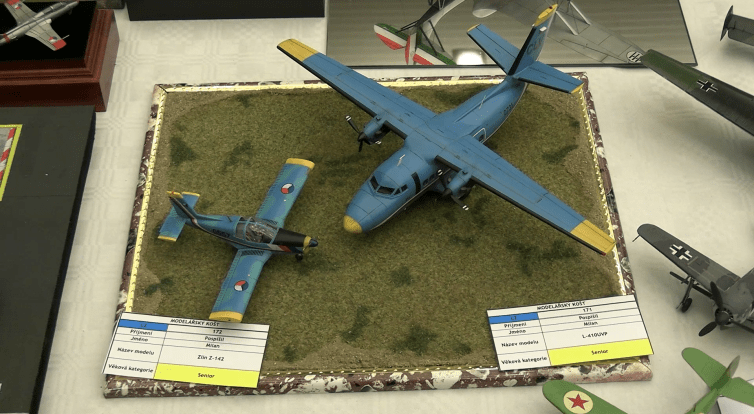 Pečlivost, trpělivost a přesnost se zrcadlila v dílech modelářů