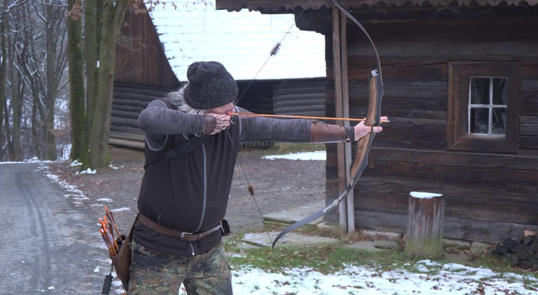 Valašská dědina se proměnila v lukostřeleckou arénu