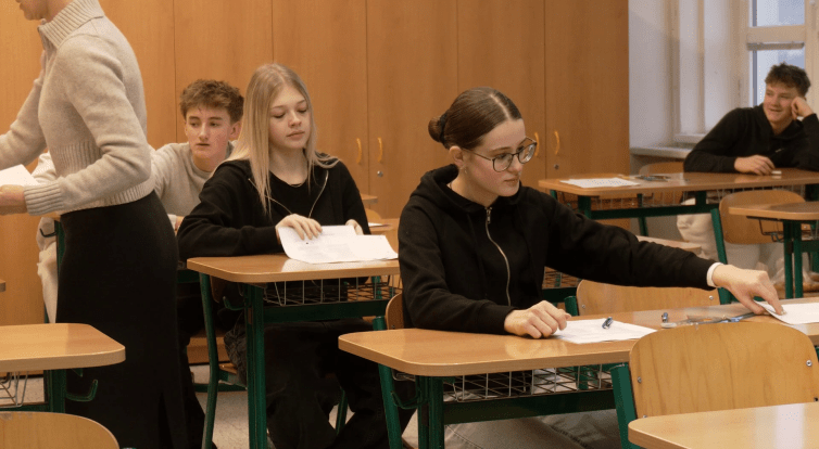 Deváťáci si vyzkoušeli přijímačky nanečisto