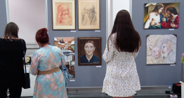 V Galerii ZUŠ vystavují absolventi výtvarných kurzů pro dospělé