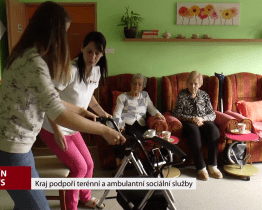 Kraj podpoří terénní a ambulantní sociální služby