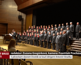 S pěveckým sborem Dvořák se loučí dirigent Antonín Veselka