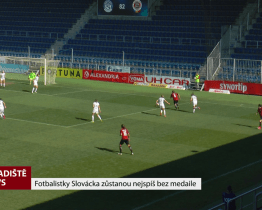 Fotbalistky Slovácka zůstanou nejspíš bez medaile