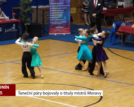 Taneční páry bojovaly o titul mistrů Moravy