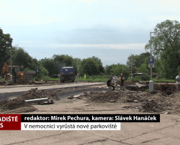 V nemocnici vyrůstá nové parkoviště