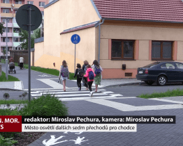 Město osvětlí dalších sedm přechodů pro chodce