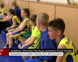 Basketbalové naděje oslavily Den dětí turnajem