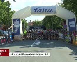Inline bruslaři bojovali o mistrovské tituly