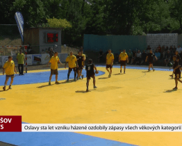 Oslavy sta let vzniku házené ozdobily zápasy všech věkových kategorií