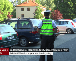 Policisté Zlínského kraje kontrolovali cyklisty