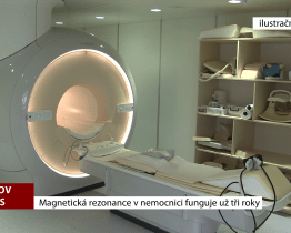 Magnetická rezonance funguje v nemocnici už tři roky
