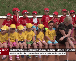 Vítězem Atletické olympiády se stala MŠ Mariánské náměstí