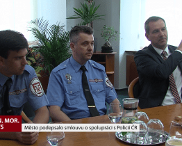 Město podepsalo smlouvu o spolupráci s Policií ČR