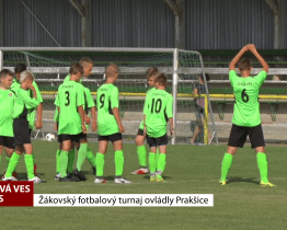 Žákovský fotbalový turnaj ovládly Prakšice