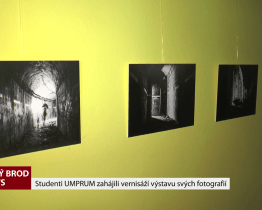 Studenti UMPRUM zahájili vernisáží výstavu svých fotografií