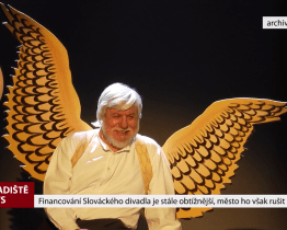 Financování Slováckého divadla je stále obtížnější, město ho však rušit nechce
