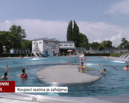 V Hodoníně zahájili koupací sezónu