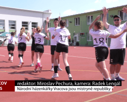 Národní házenkářky Vracova jsou mistryněmi republiky