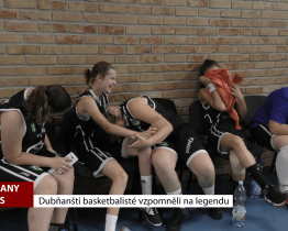 Dubňanští basketbalisté vzpomněli na legendu