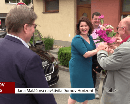 Jana Maláčová navštívila Domov Horizont