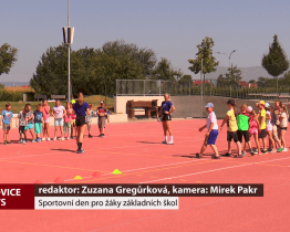 V Kunovicích proběhl sportovní den pro žáky základních škol