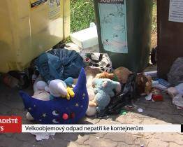 Velkoobjemový odpad nepatří ke kontejnerům