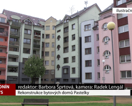 Rekonstrukce bytových domů Pastelky
