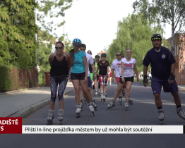 Příští In-line projížďka městem by mohla být soutěžní