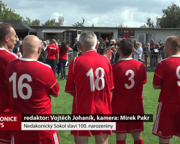 Nedakonický Sokol slaví 100. narozeniny