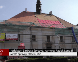 Město opravuje střechu ZUŠ