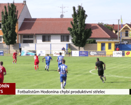 Fotbalistům Hodonína chybí produktivní střelec