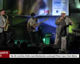 Na 20. ročníku Jazz Weekendu vystoupil Dan Bárta a Peter Lipa